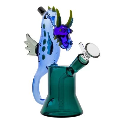 The Sea Dragon Bubbler Bong – 7in