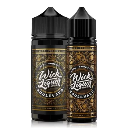 Boulevard By Wick Liquor 0mg Shortfill