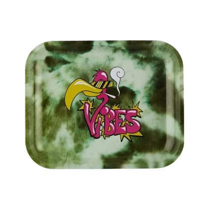 VIBES Flamingo Aluminum tray