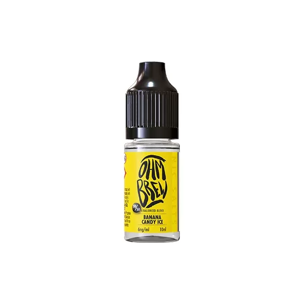 Ohm Brew 6 mg ausgewogene Mischung von Nic-Salzen – 10 ml (50VG/50PG)