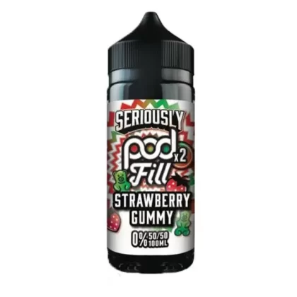 Strawberry Gummy By Seriously Pod Fill 100ml Shortfill
