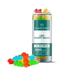50mg Full Spectrum CBD Gummy Bears – Diamond CBD