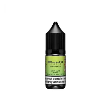 Elux Legend Nic Salts Lemon & Lime E Liquid 10ml