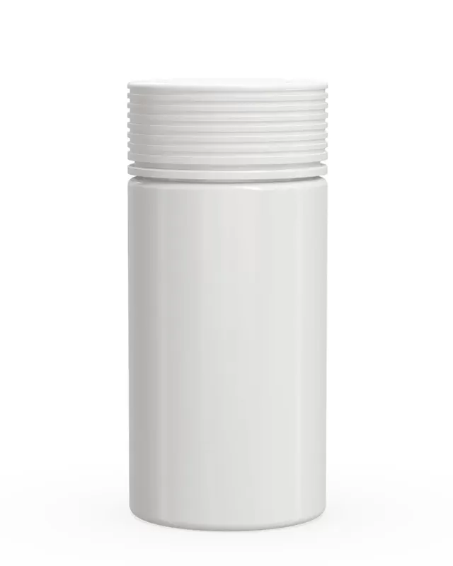 CHUBBY GORILLA | Child Resistant White Plastic Spiral Jar w/ White Cap