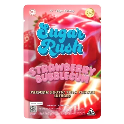 Sugar Rush Premium Exotic Strawberry Bubblegum THC-A Flower
