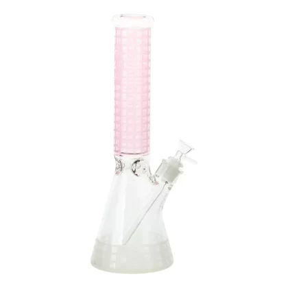 Pink Cosine cluster Bong – 14in