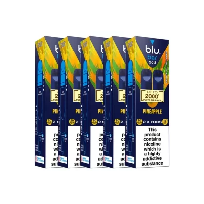 Blu Bar Pineapple Pod Bundle – 5 Boxes