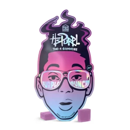 TreHouse ItsPurpl THC-A Purple Punch Gummies – 2325mg