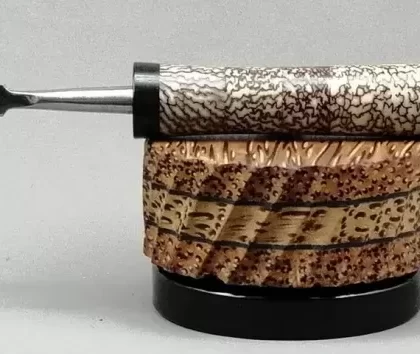 Dabber in Betel Nut & African Blackwood by PhattPiggie