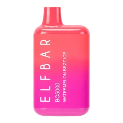 ELF BAR BC5000 5000 Puffs Disposable Vape 13ML Watermelon Brzz Ice
