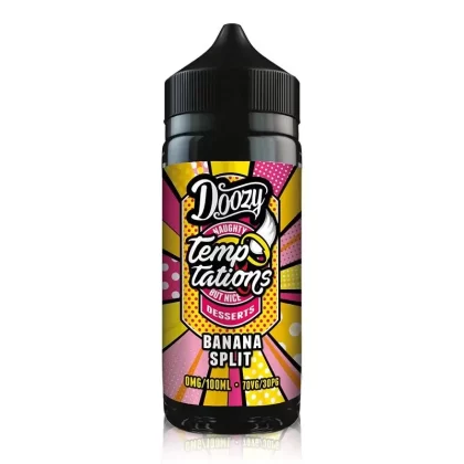 Banana Split By Doozy Temptations 100ml Shortfill