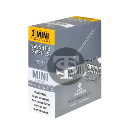 Swisher Sweets Mini Cigarillos Diamonds 15 Pouches of 3