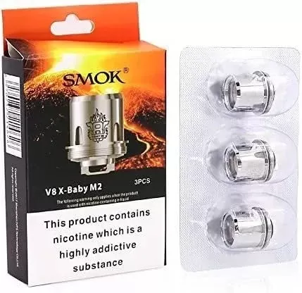 Smok V8 X-Baby Replacement Coils 3pk