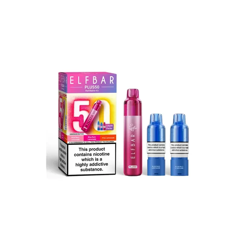 ELF BAR Plus 50 Prefilled Pod Kit Lemonade Edition