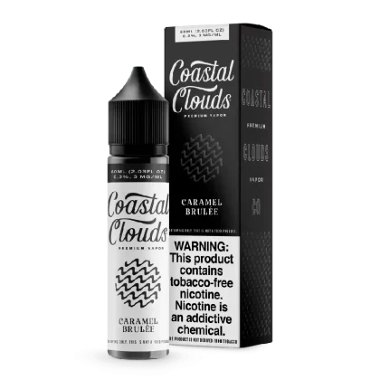 Coastal Clouds Vape Juice | Caramel Brulee