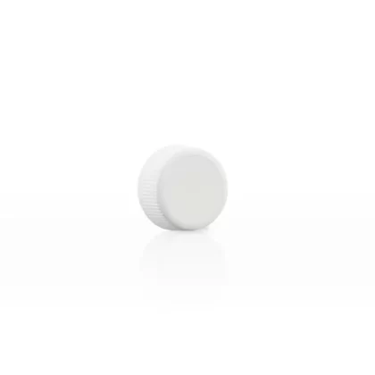 Plastic Cap | Ribbed Screw Thread w/ Foam Liner