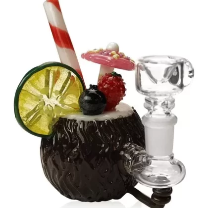 Empire Glassworks “Coconut Colada” Mini Rig