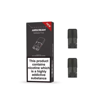 AirsPops von AIRSCREAM Nachfüllbare Ersatzkapseln 2 Stück 1,5 Ω 1,6 ml