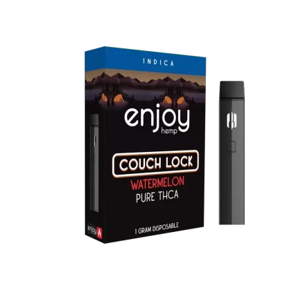 Enjoy Hemp Pure THCA 1ml Disposable for Couch Lock – Watermelon –