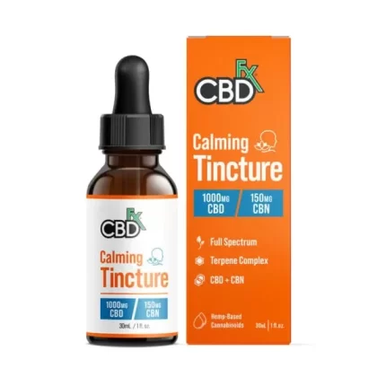 Full Spectrum CBD Oil Tincture for Calming + CBN 1000-6000mg [CBDFX ]