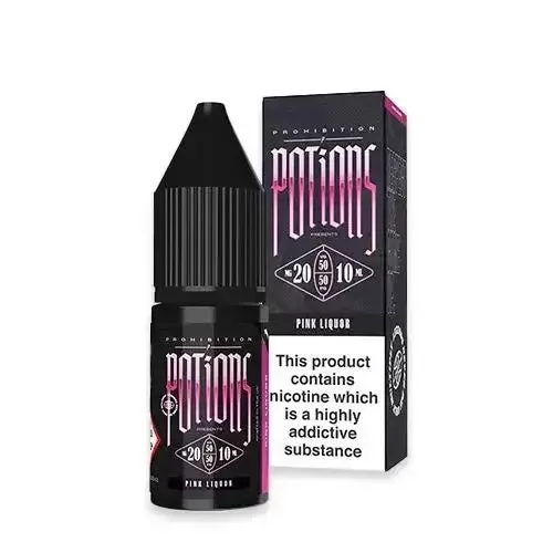 Prohibition Potions Pink Liquor Nic Salt