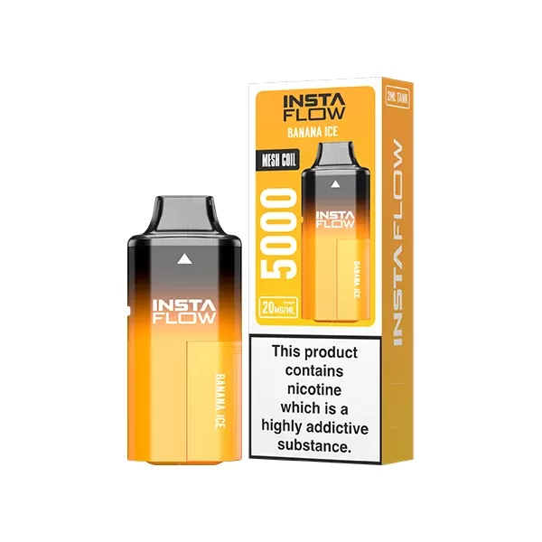 20 mg Instaflow 5000 wiederaufladbares Einweg-Vape-Kit mit 5000 Zügen
