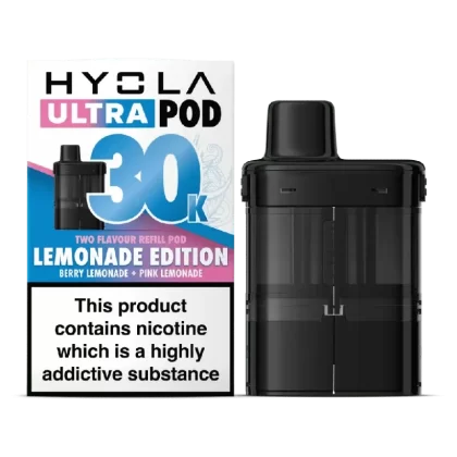 Hyola Ultra 30K Prefilled Replacement Pods Lemonade Edition