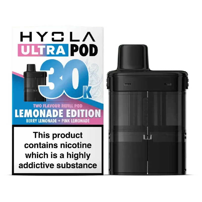 Hyola Ultra 30K Prefilled Replacement Pods Lemonade Edition
