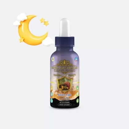 Royal Mushroom Night Time Tincture | Chaga & Reishi Extract