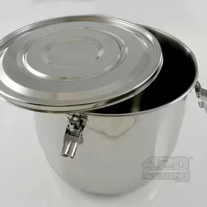 21 Liter C-Vault Metal Storage Jar With Boveda Pack