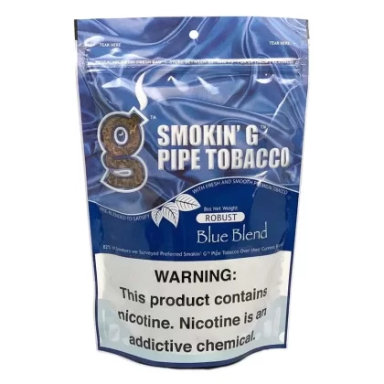 Smokin’ G Robust Blue Pipe Tobacco