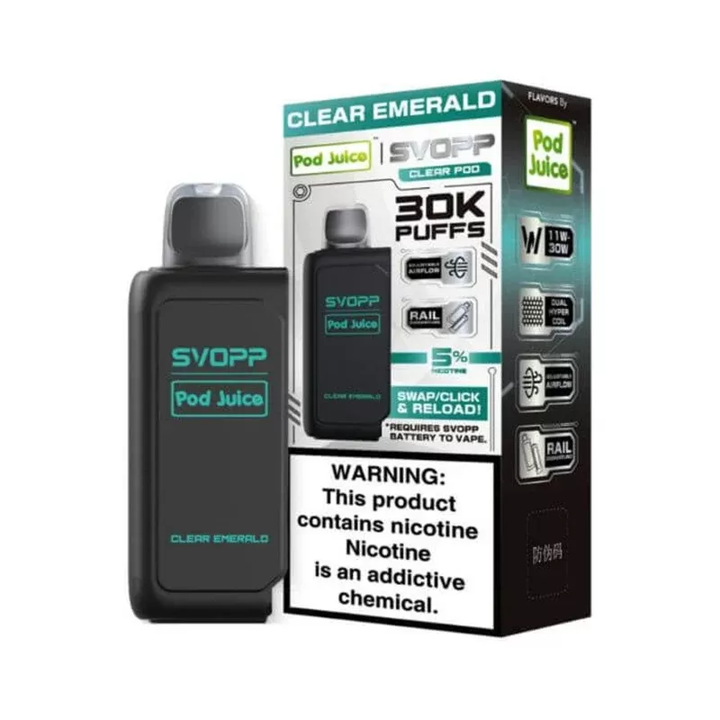 Clear Emerald – Pod Juice x Oxbar SVOPP 30K
