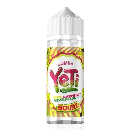 Raspberry Watermelon Ice By Yeti Sourz 100ml Shortfill