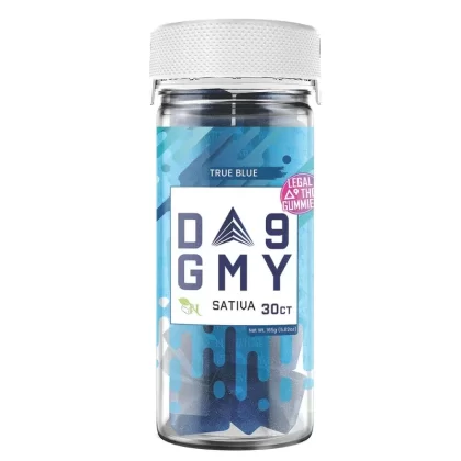 A Gift From Nature DELTA 9 GUMMIES – 30CT True Blue 810mg (15mg ea.) –
