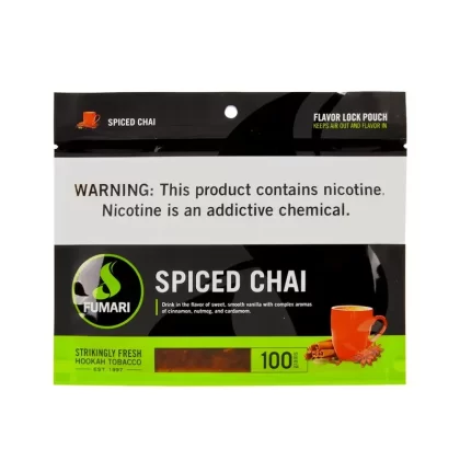 Fumari Hookah Tobacco Spiced Chai