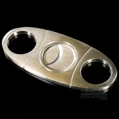 Stainless Steel Double Blades Cigar Cutter