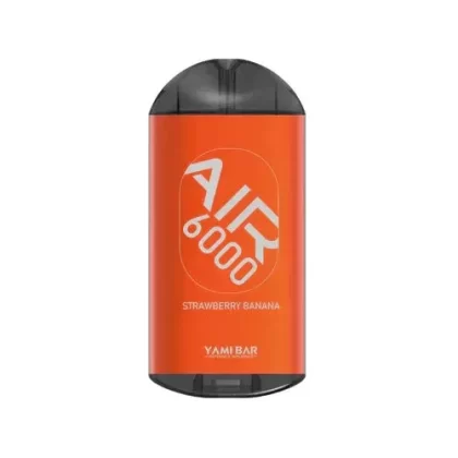 Yami Bar Air 6000 Disposable 6000 Puffs – Strawberry Banana