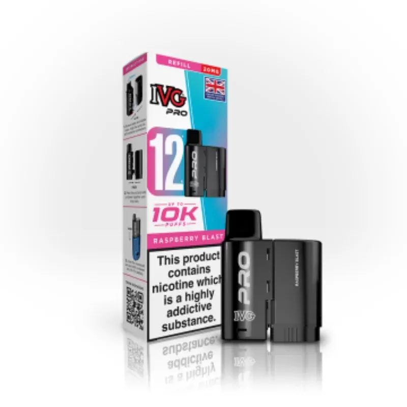 IVG Pro Raspberry Blast Refill