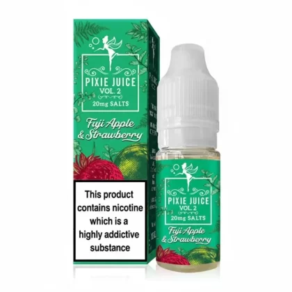 Fuji Apple and Strawberry 10ml Nic Salt By Pixie Juice Vol 2