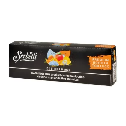 Serbetli Premium Hookah Tobacco Ice Citrus Mango