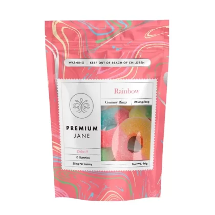 Premium Jane Delta 9 Rings 250mg