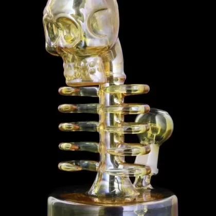 Smoke Cartel “Dry Bones” Skeletal Fumed Rig