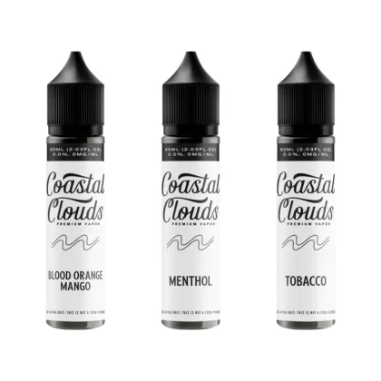 Coastal Clouds E-Liquid – 60ml Freebase – 1$ Off