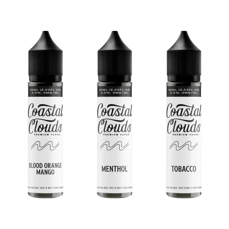 Coastal Clouds E-Liquid – 60ml Freebase – 1$ Off