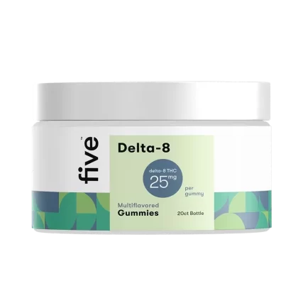 Five CBD Full Spectrum CBD+THC Gummies (20 ct) – Promo
