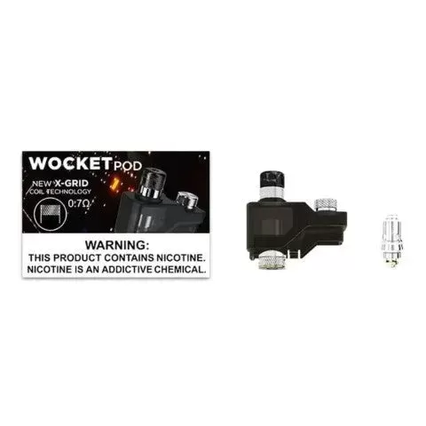 Sigelei Snowwolf Wocket Replacement Pod & 2 Coils