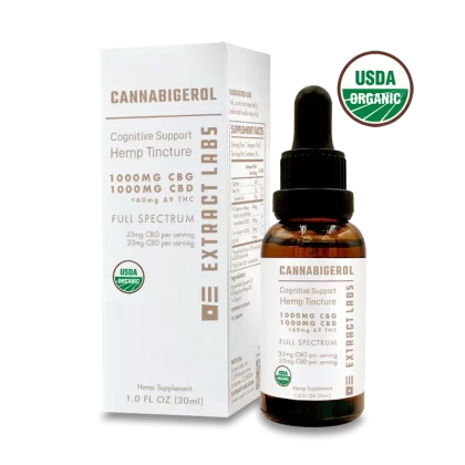 Extract Labs Organic CBG Oil | Cognitive Support