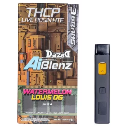 Dazed Ai Blenz THCP Live Rosin Disposable 3g