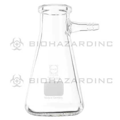 Schott DURAN® | Filtering Flask – Erlenmeyer Shape w/ Glass Hose