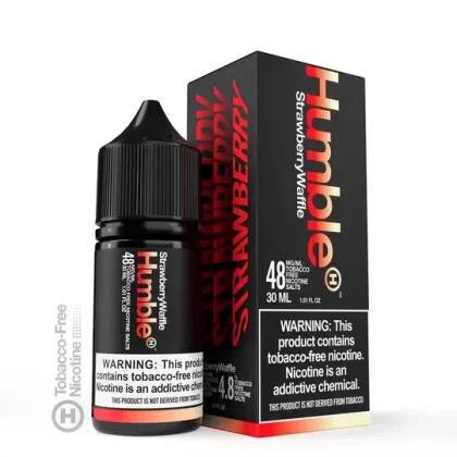 Strawberry Waffle Tobacco- Nicotine By Humble Salts 30ml